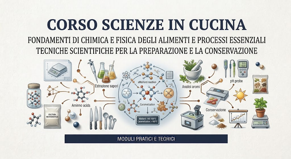 CORSO SCIENZE IN CUCINA
