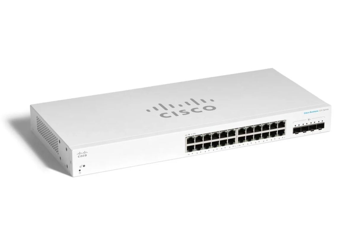 Cisco CBS220-24T-4X-EU – Switch Smart Managed L2 24 Porte Gigabit + 4 Uplink 10G