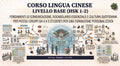 CORSO LINGUA CINESE BASE DA 4 A 5 STUDENTI