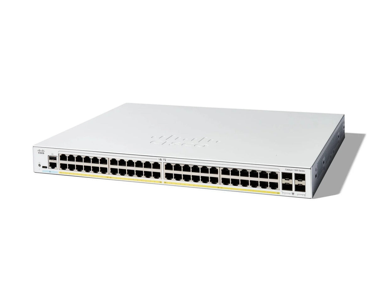 Cisco C1300-48P-4G – Switch Catalyst 1300 48 Porte GbE PoE+ con 4 Uplink 1G SFP