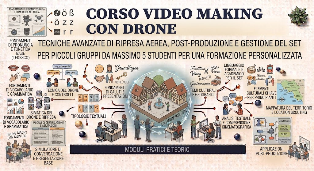 CORSO VIDEO MAKING CON DRONE MASSIMO 5 STUDENTI
