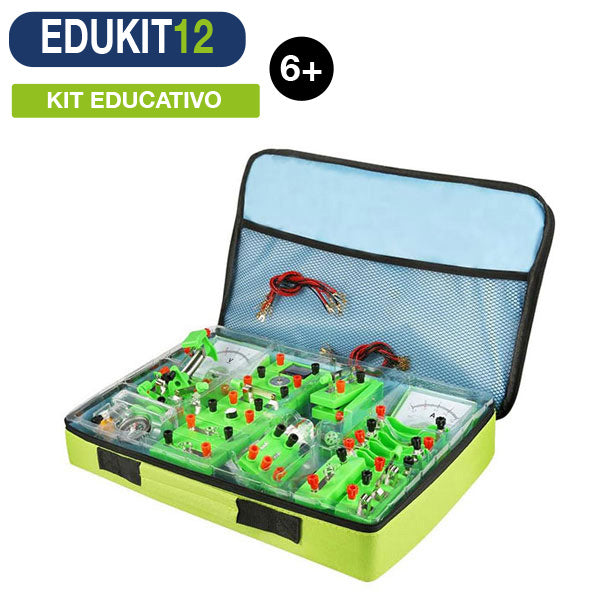 Kit Didattico Esperimenti di Elettricità, Magnetismo ed Energia Solare