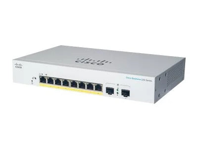 Cisco CBS220-8FP-E-2G-EU – Switch Smart Managed L2 8 Porte Gigabit PoE+ 130W