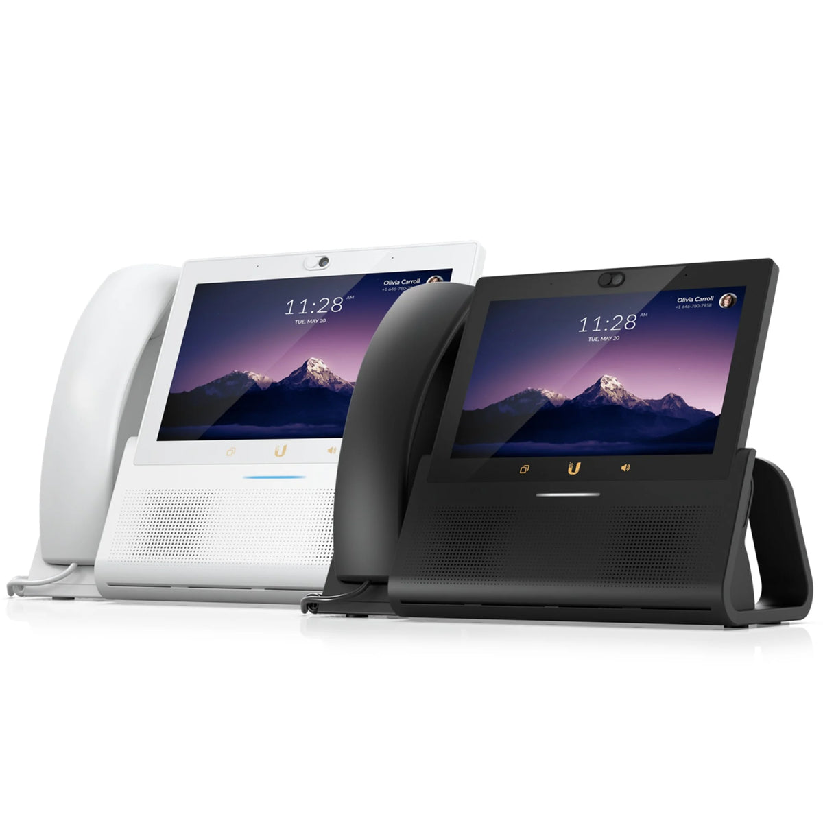 Ubiquiti UTP-TouchMax-White – Telefono UniFi Touch Max Desktop con Display 7" e Fotocamera 5MP