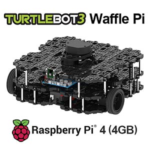 Robot Mobile ROS TurtleBot3 Waffle Pi con Raspberry Pi 4