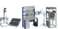 Trainer kit complementare di generazione di energia eolica-solare, (tipo connesso alla rete)