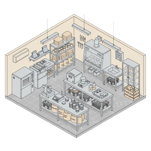 Laboratorio Produzione e Trasformazione dei Funghi