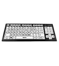 QueenKey B/N - Bluetooth & RF - Tastiera semplificata