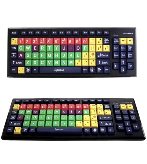 QueenKey color Bluetooth & RF - Tastiera semplificata