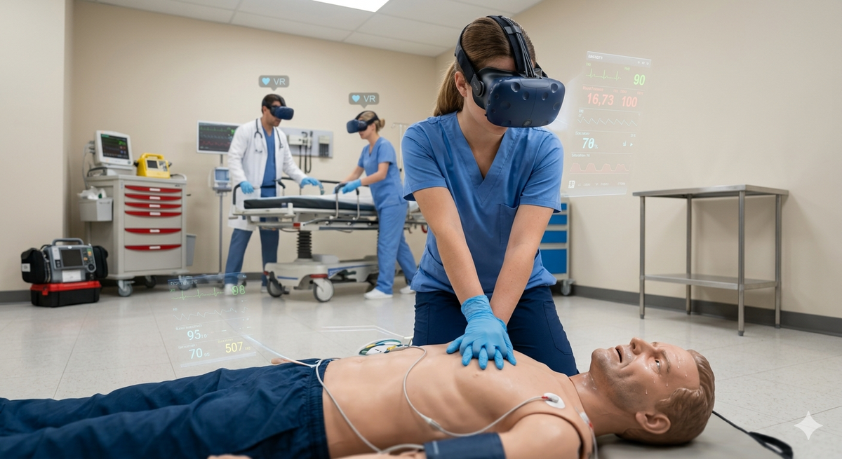 Simulatore per la formazione professionale in VR - Pronto Soccorso