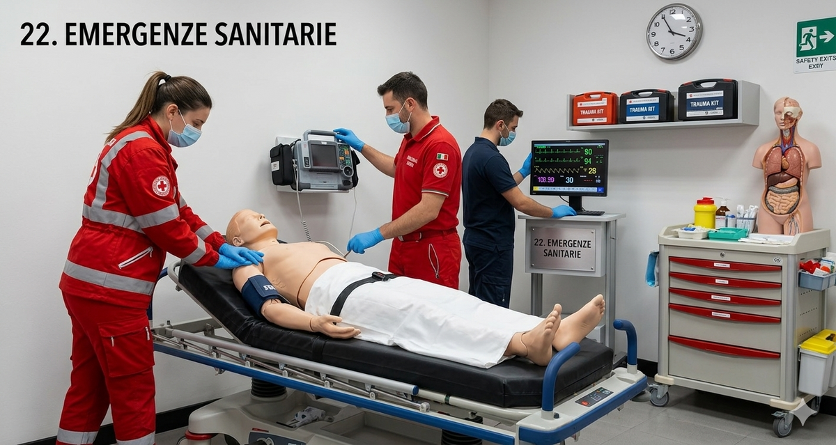 Simulatore per la formazione professionale in VR - Emergenze Sanitarie.