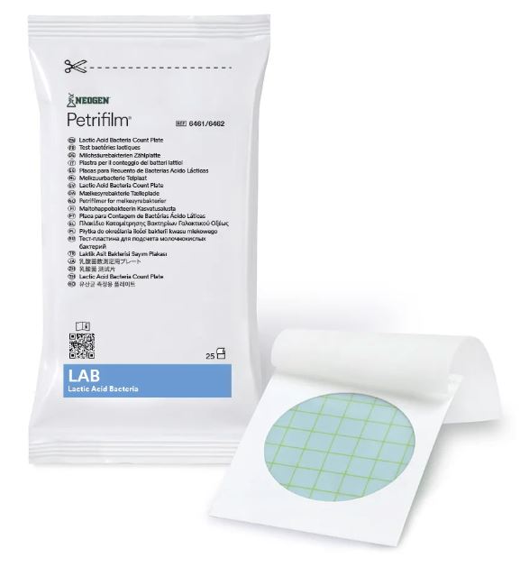 Piastre 3M Petrifilm per il conteggio dei batteri lattici – Type 6461-6462
