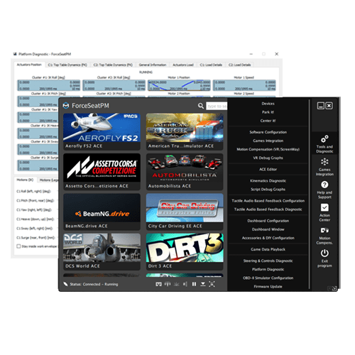 Platform Manager – ForceSeatPM