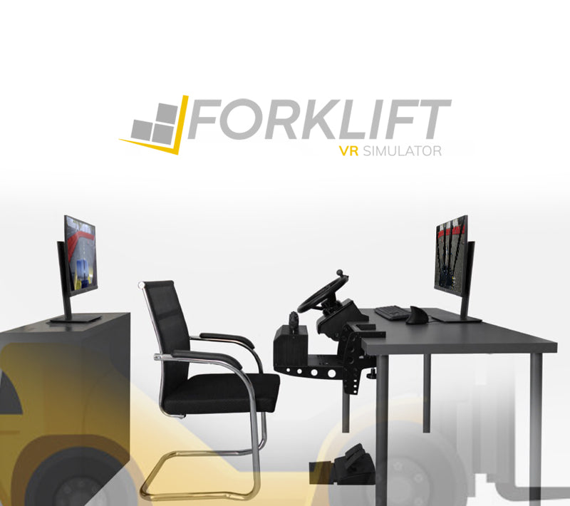 Simulatore Dinamico per Carrello Elevatore con Monitor Singolo