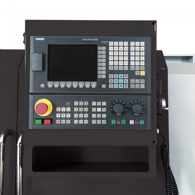 Tornio cnc ad autoapprendimento sogi m6c -1000 460x1000 mm - controllo numerico siemens 808d