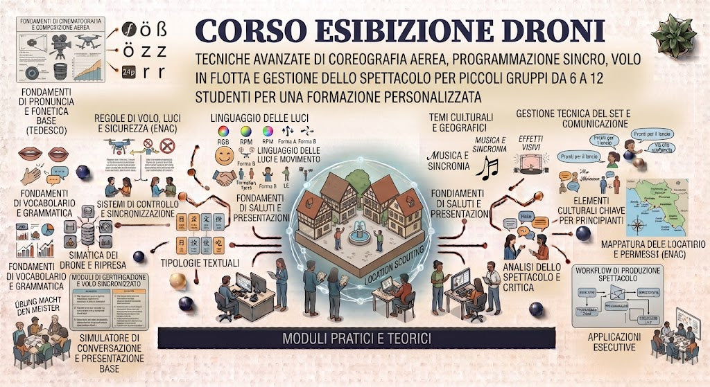 CORSO ESIBIZIONE DRONI