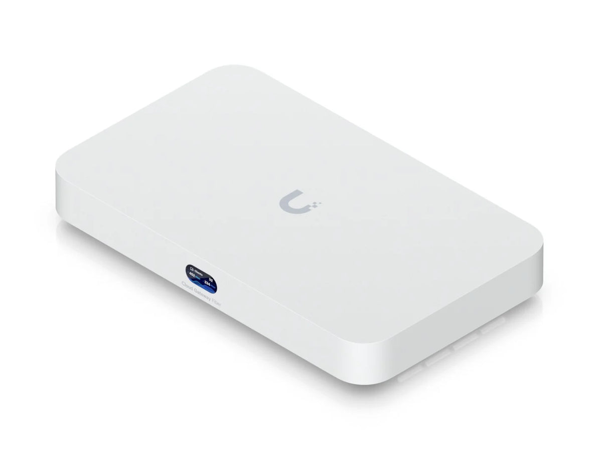 Ubiquiti UCG-Fiber – Cloud Gateway 10G Desktop con Switch Integrato 4 Porte 2.5 GbE e Slot NVMe