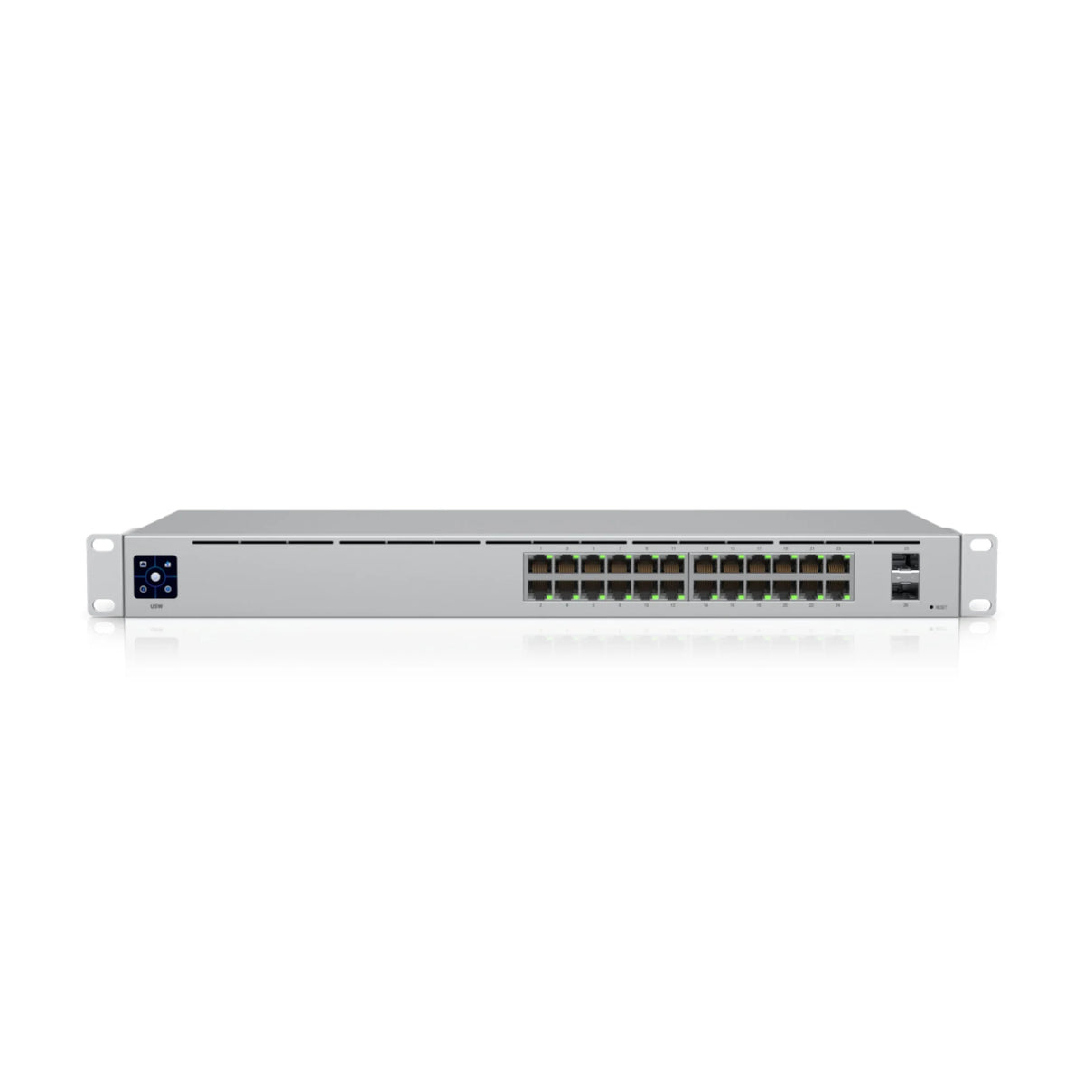 Ubiquiti USW-24 – Switch UniFi 24 Porte GbE con 2 SFP e Raffreddamento Senza Ventola