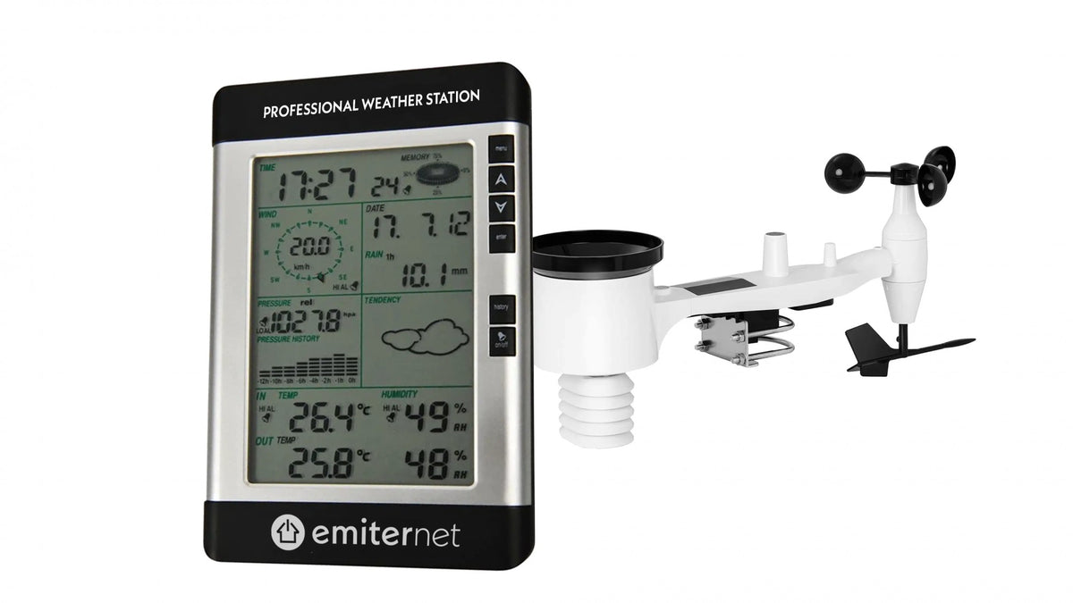 Hipar HIP-ST-POM Stazione meteo con display LCD wireless