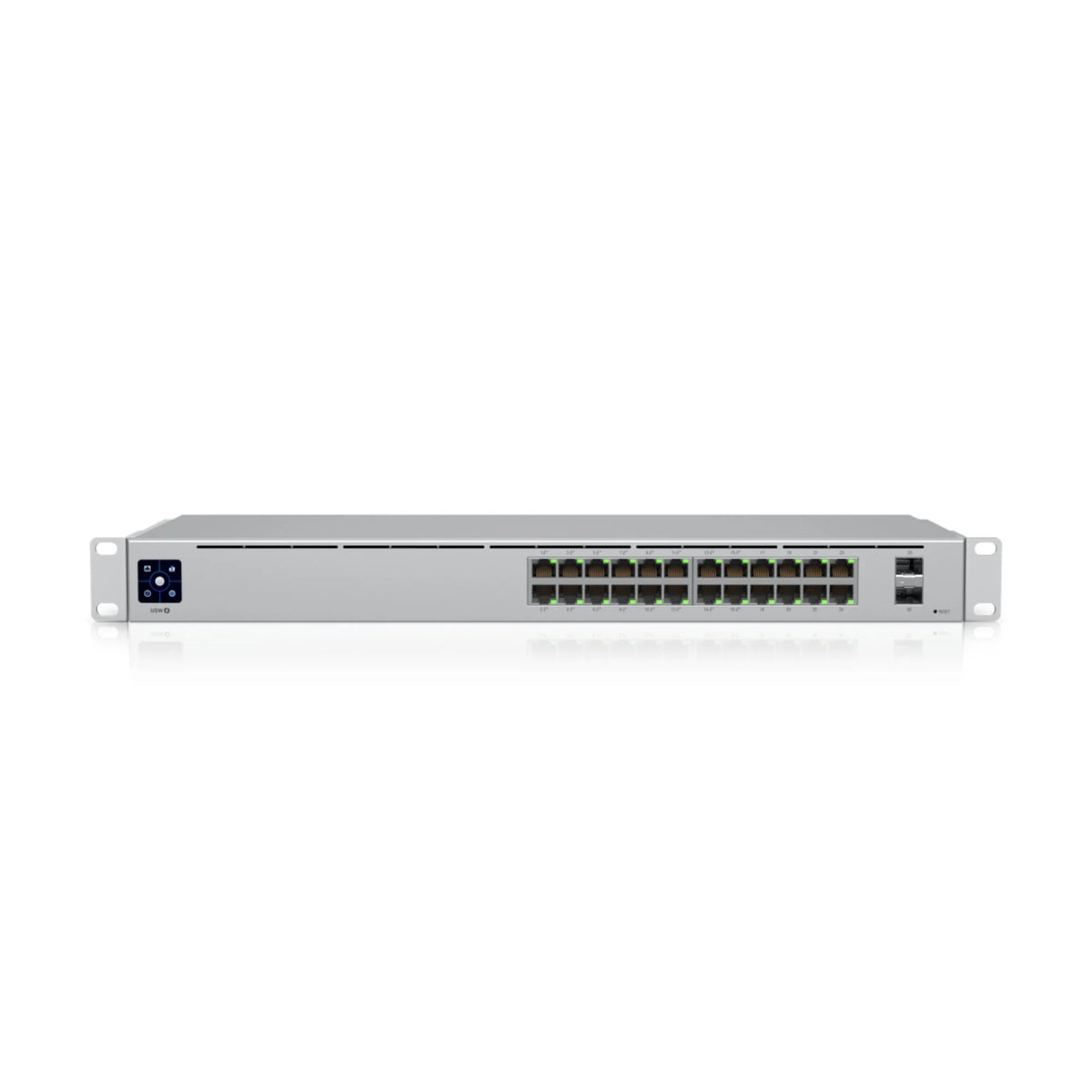 Ubiquiti USW-24-POE – Switch UniFi 24 Porte GbE con 16 PoE+, 2 SFP e Raffreddamento Senza Ventola
