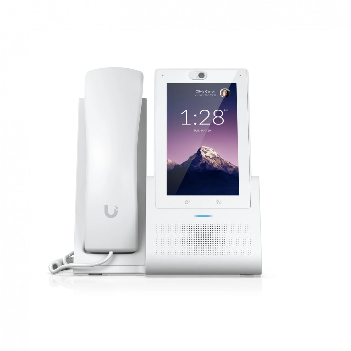 Ubiquiti UTP-Touch-White-U – Telefono UniFi Touch Bianco Sbloccato con Display 5" e Fotocamera 5MP