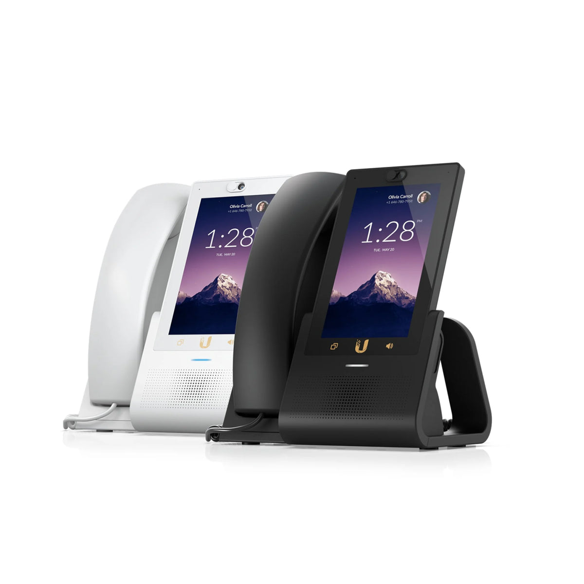 Ubiquiti UTP-Touch-White – Telefono UniFi Touch Smartphone Desktop con Touchscreen HD 5" e Fotocamera 5MP