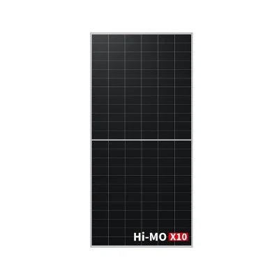 Longi LR7-72HVD-645M – Modulo Fotovoltaico 645W Hi-MO X10 Scientist Bifacciale Telaio Argento EVO2