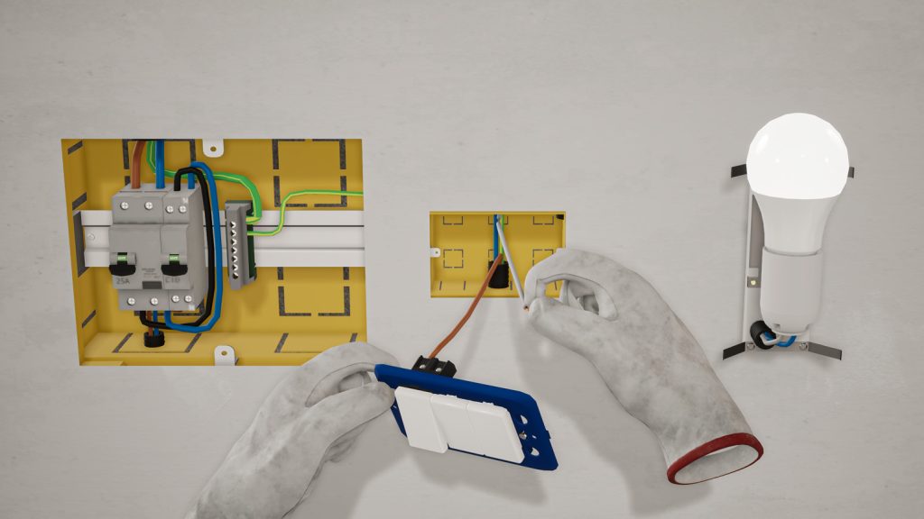 Piattaforma di Formazione Immersiva per Impianti Elettrici Civili
