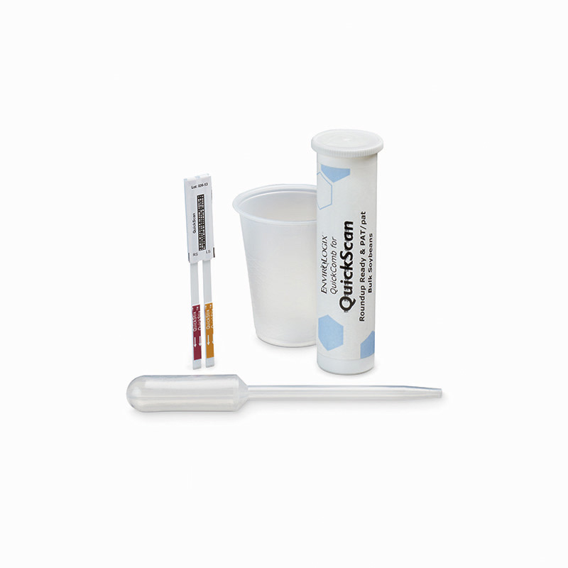 TotalTrait Soy – Kit per la quantificazione simultanea rapida delle proteine OGM |CP4 EPSPS| |DMO| |PAT/pat| |2mEPSPS| in lotti di soia