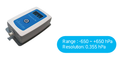 Sensore wireless per la pressione differenziale dei gas.