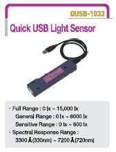Sensore di luce Quick USB.