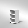 COLONNA BASSA A GIORNO 2 RIPIANI PIEDI PLASTICA REGOLABILISTRUTTURA COLORE BIANCO, FONDO STANDARD COL.STRUTTURA, RIPIANI COLORE BIANCO, PIEDINO REGOLABILE
