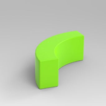 MORBIDO AGORA' ARCO GRANDE MEDIUM DIM. 2060X400X600 MM