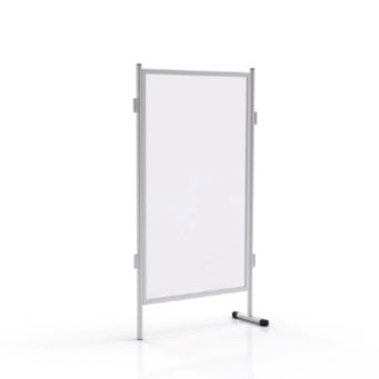 PANNELLO DIVISORIO PLEXIGLASS - MODULO AGGANCIABILE