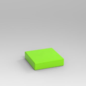 MORBIDO AGORA' QUADRO SMALL DIM. 800X800X200 MM