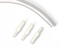 Tubo di silicone da 6 mm per collegamenti fluidici in esperimenti.