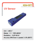 Sensore per radiazioni UV.