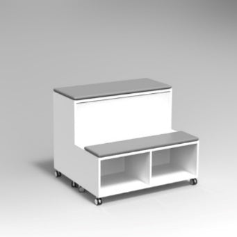 MODULO TRIBUNETTA CON CUSCINI