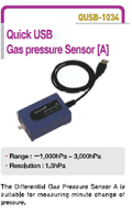 Sensore di pressione gas A Quick USB.