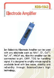 Amplificatore per elettrodi selettivi.
