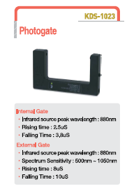 Fotocellula per esperimenti di timing.