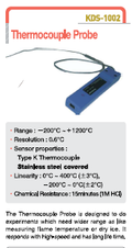 Sonda termocoppia per misure di temperatura.