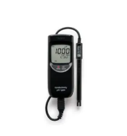 Misuratore portatile di EC/TDS e temperatura, IP67, scala alta.