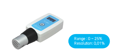 Sensore wireless per la misura dell'ossigeno gassoso.