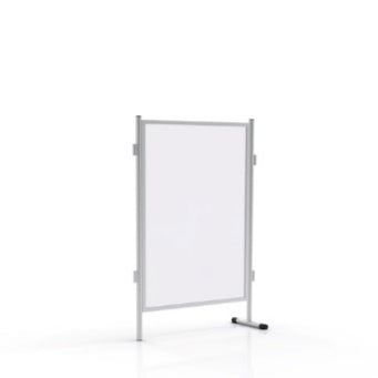 PANNELLO DIVISORIO PLEXIGLASS - MODULO AGGANCIABILE