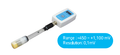 Sensore wireless per la misura del potenziale redox (ORP).