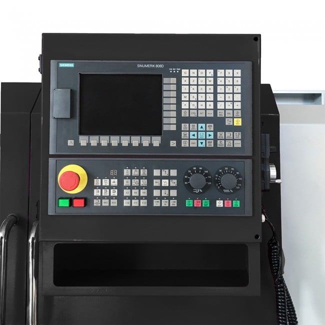 tornio cnc ad autoapprendimento 540 x 1000 sogi M7C-1000 - controllo numerico siemens 808d - pb 82 mm