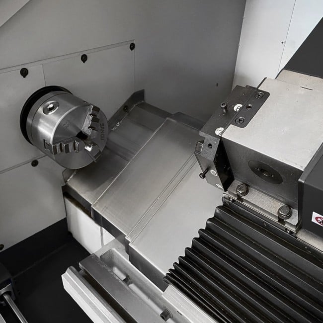 tornio cnc per didattica sogi M1C-280 - 200 x 280 mm - controllo numerico siemens 808da