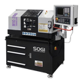 tornio cnc per didattica sogi M1C-280 - 200 x 280 mm - controllo numerico siemens 808da